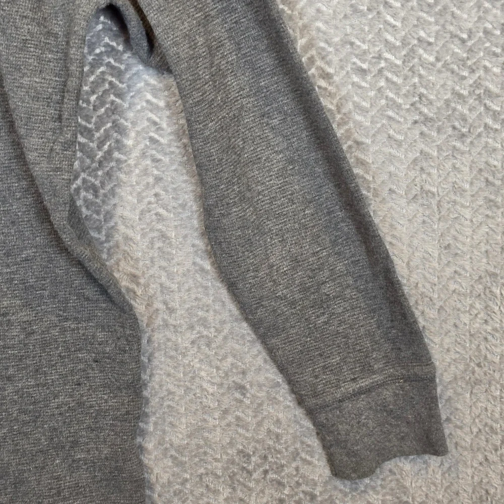 Polo Ralph Lauren Mens XL Grey Waffle Knit Thermal Long Sleeve Sleepwear Shirt